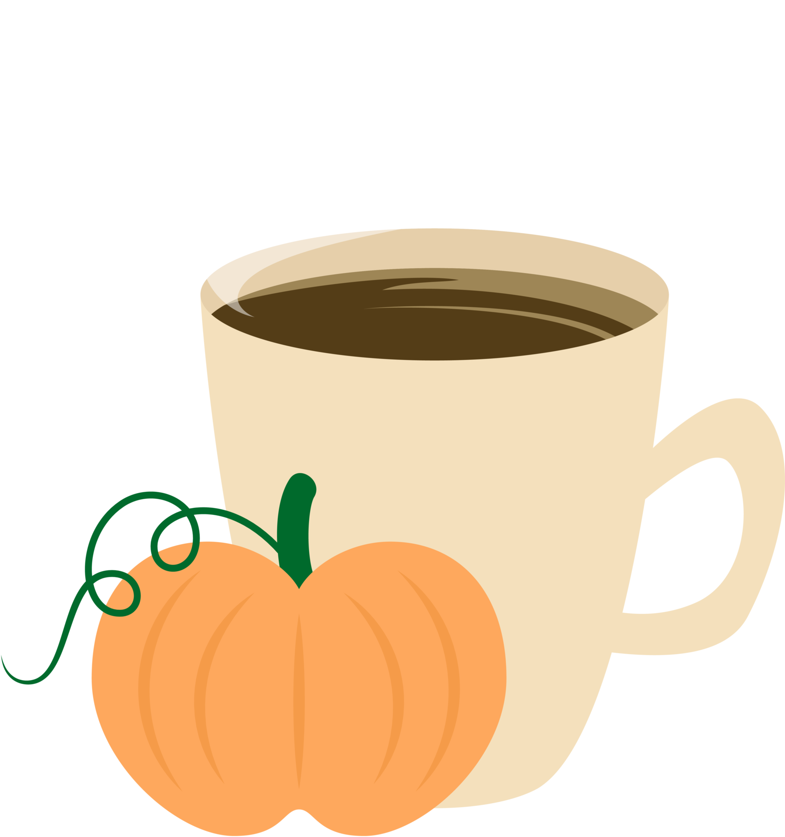 Lahirien 82 10 Pumpkin Spice's Cutie Mark [request] - Mlp Pumpkin Cutie Mark (1600x1707)