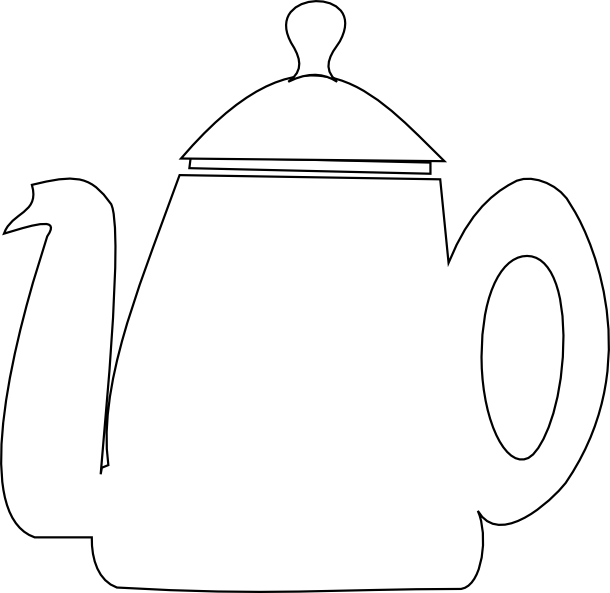 Free Tea Pot Digi Stamp - Motivational Poster (610x593)