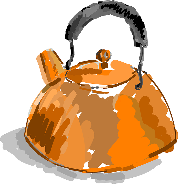 Copper Kettle Clip Art - Copper Kettle Clip Art (695x720)