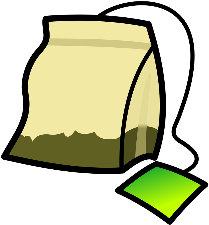 Symbol Drinks Tea - Tea Bag Clipart Transparent (800x800)