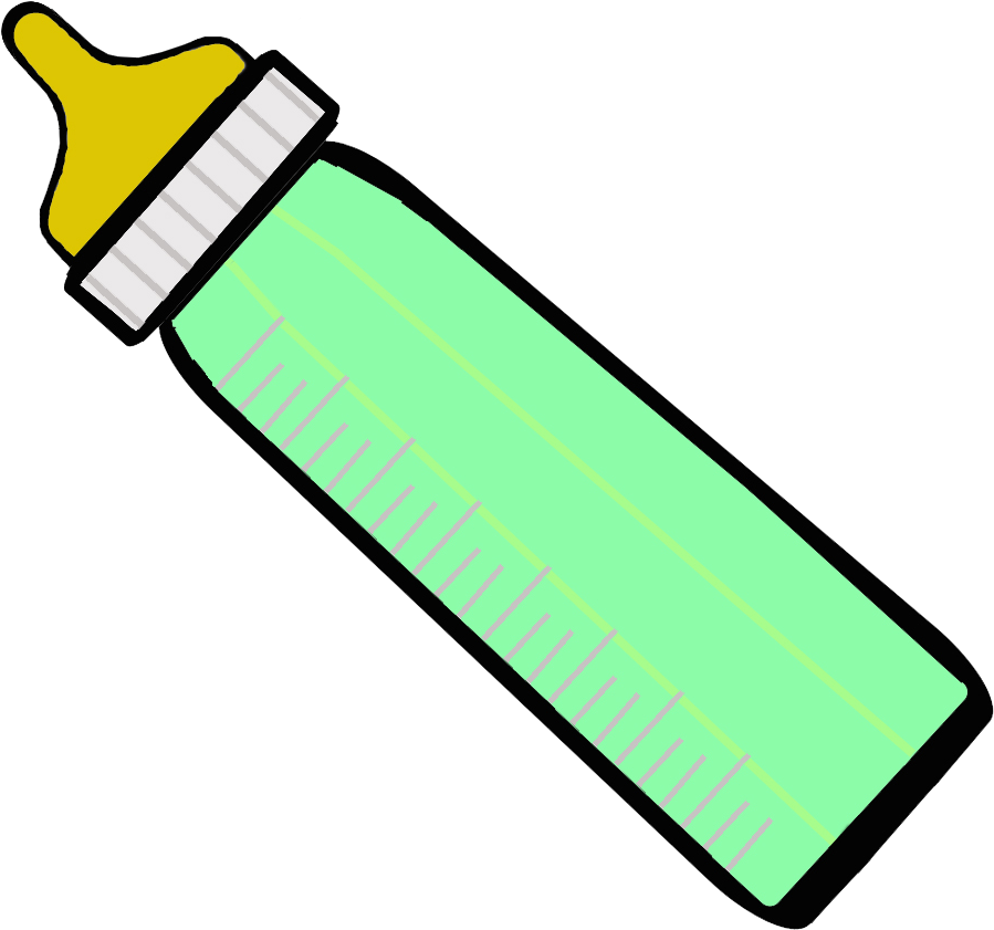Picture Of A Baby Bottle - Baby Bottle No Background (1200x1200)