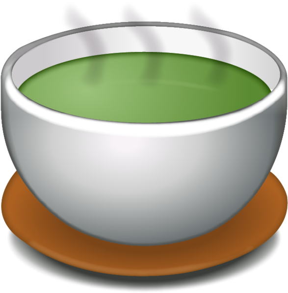 Download Soup Without Handle Emoji Icon - Emoji Sopa Png (640x640)