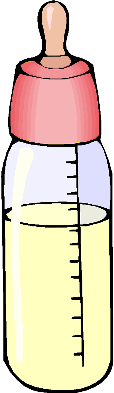 Baby Bottles Infant Clip Art - Baby Bottles Infant Clip Art (640x1280)