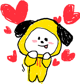 Nyeh Heh Heh , Have A Lil Sippy Cup Mugman As A Preview - Bt21 Line Stickers Png (354x350)