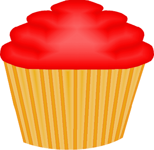 Cupcake 4 Png By Clipartcotttage - Cupcake (500x488)