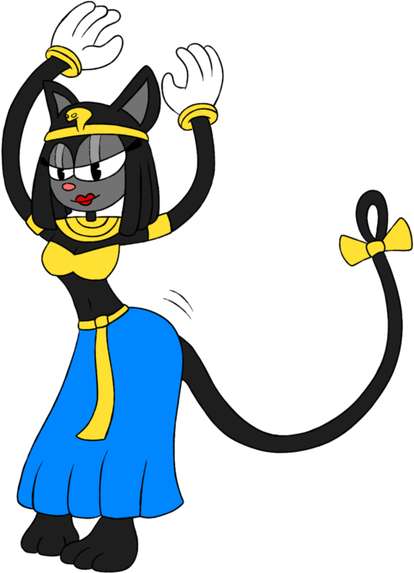 Queen Neferkitty By Tipsyra1d3n - Cuphead Queen Neferkitty (916x873)