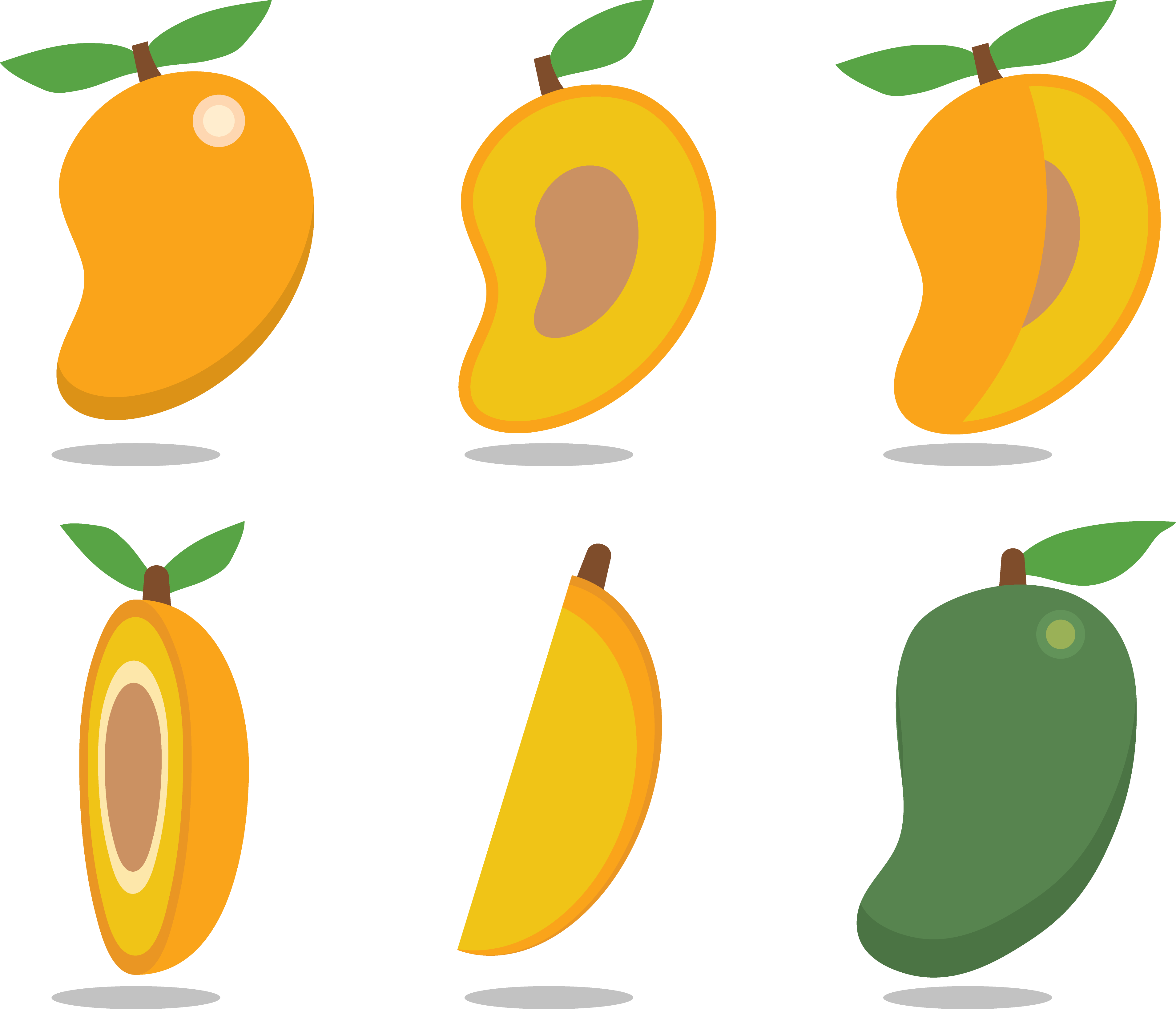 Манго векторный рисунок