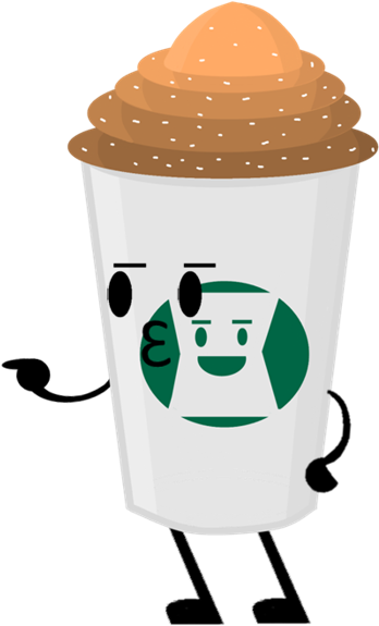 Pumpkin Spice Latte Pose By Plasmaempire On Deviantart - Transparency (359x586)