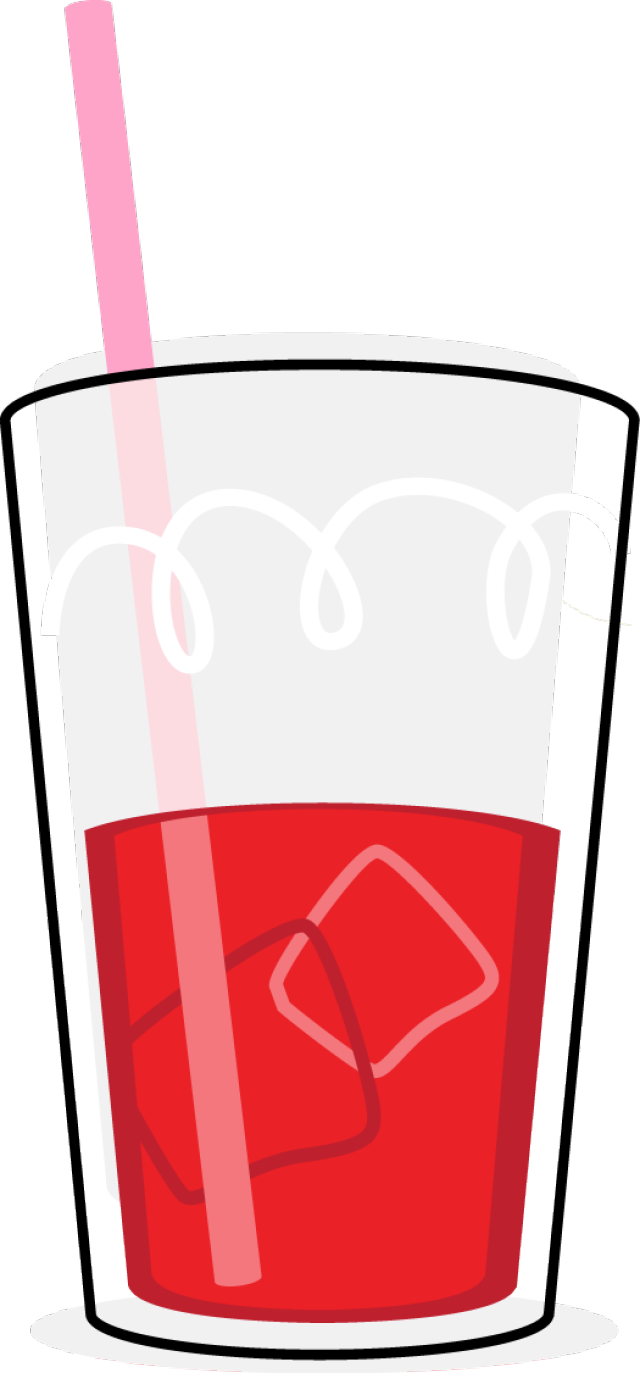 Glass Of Kool Clipart - Glass Of Kool Aid Transparent (640x1373)
