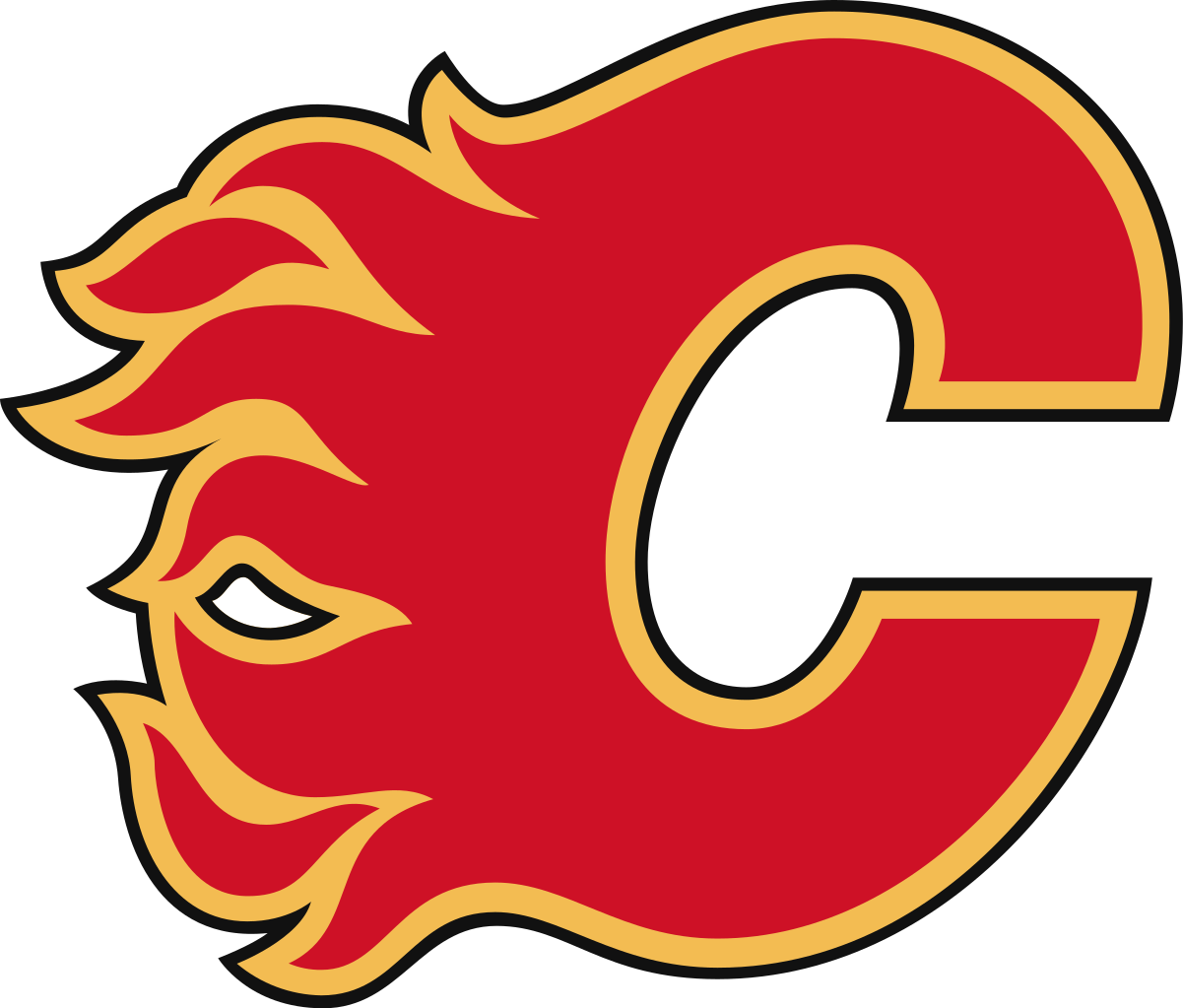 At - Calgary Flames Logo (1203x1024)