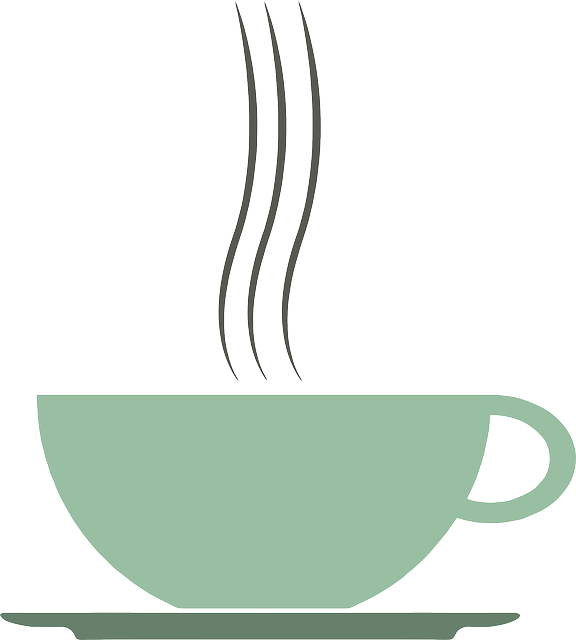 Cup Cafe, Coffee, Cup - Coffee Cup Clip Art Vector (576x640)