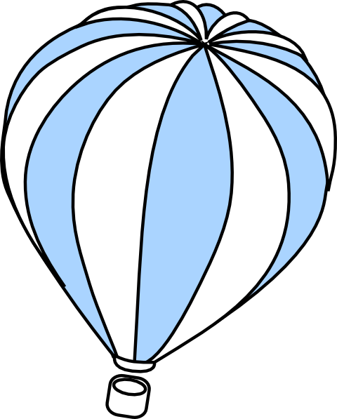Hot Air Balloon Grey Svg Clip Arts 480 X 597 Px - Blue Hot Air Balloon Clipart (480x597)