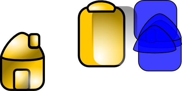 Gold Theme Home Svg Clip Arts 600 X 301 Px - Clip Art (1495x750)