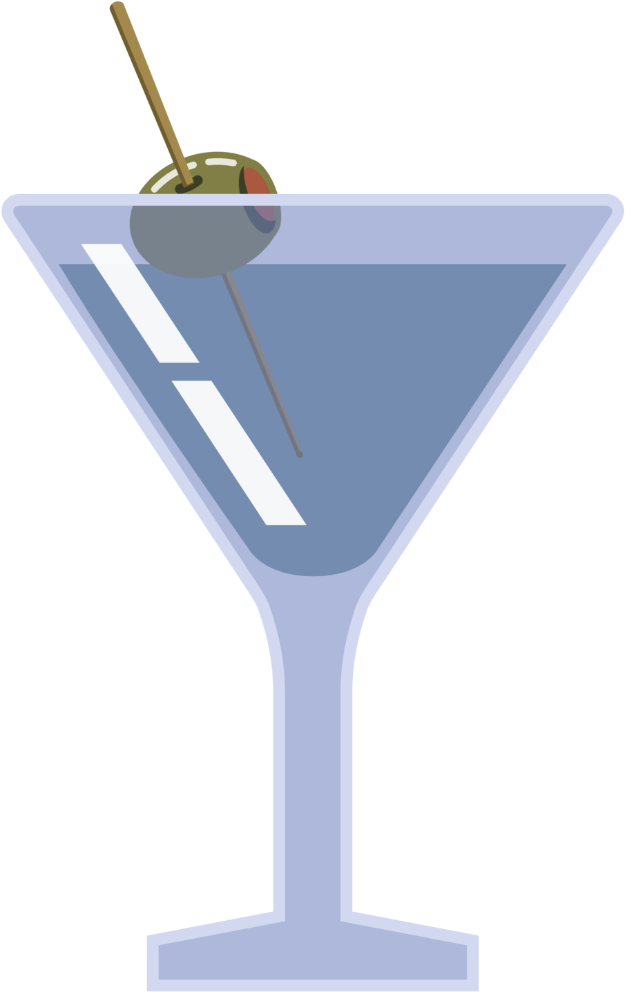 Martini Glass Cocktail Glass Clip Art Vector Free Clipart - Martini Cartoon Png (958x1523)
