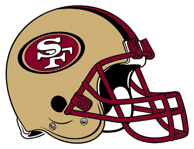 Football Clipart 49er - New York Jets Helmet Logo (400x308)