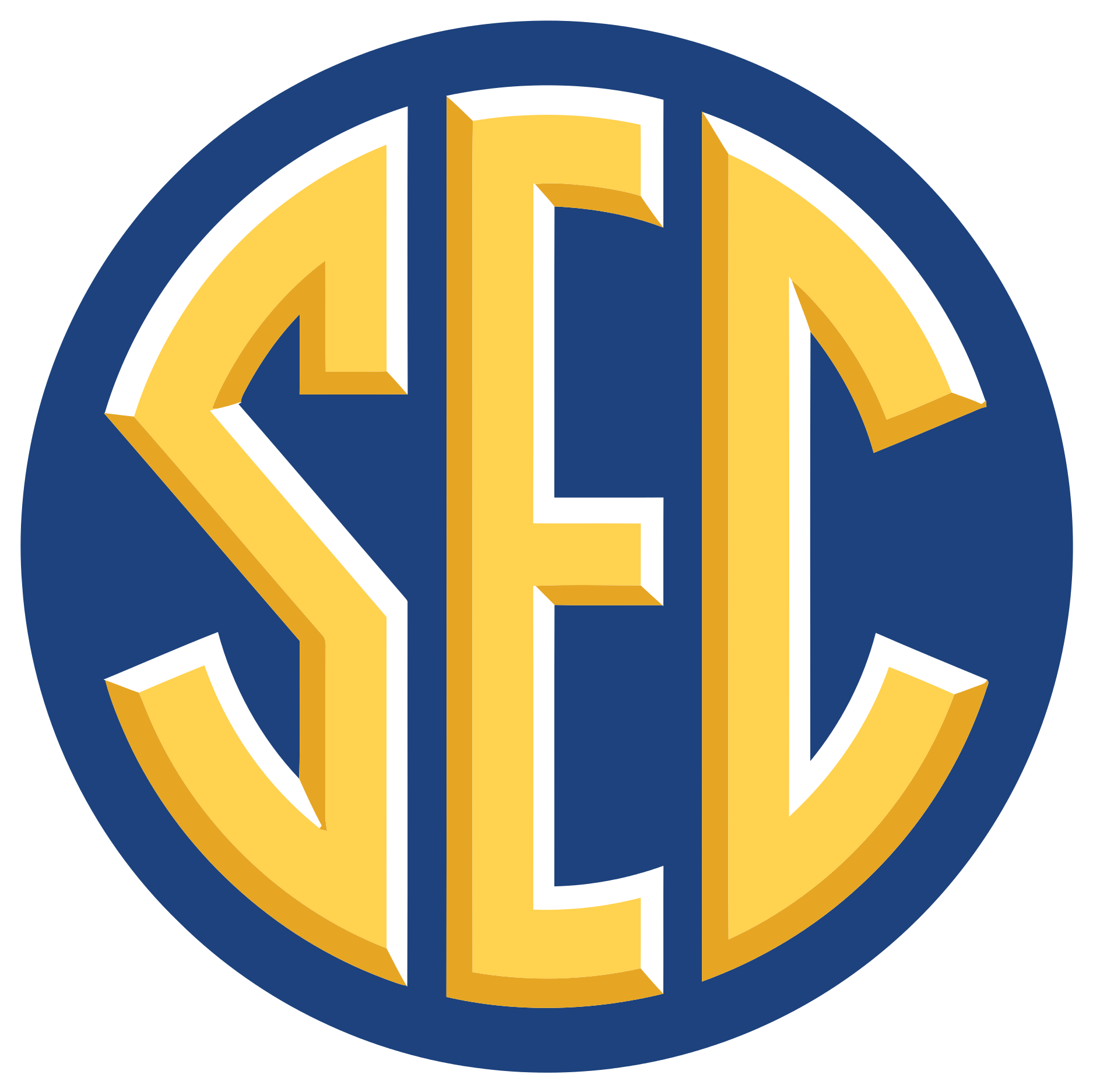 Sec Football Clipart - Southeastern Conference (524x498)