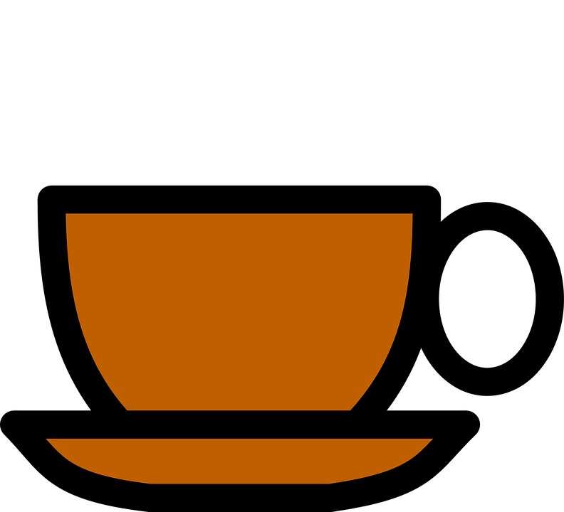 Cup Clipart Caffeine - Coffee Cup Clip Art (792x720)