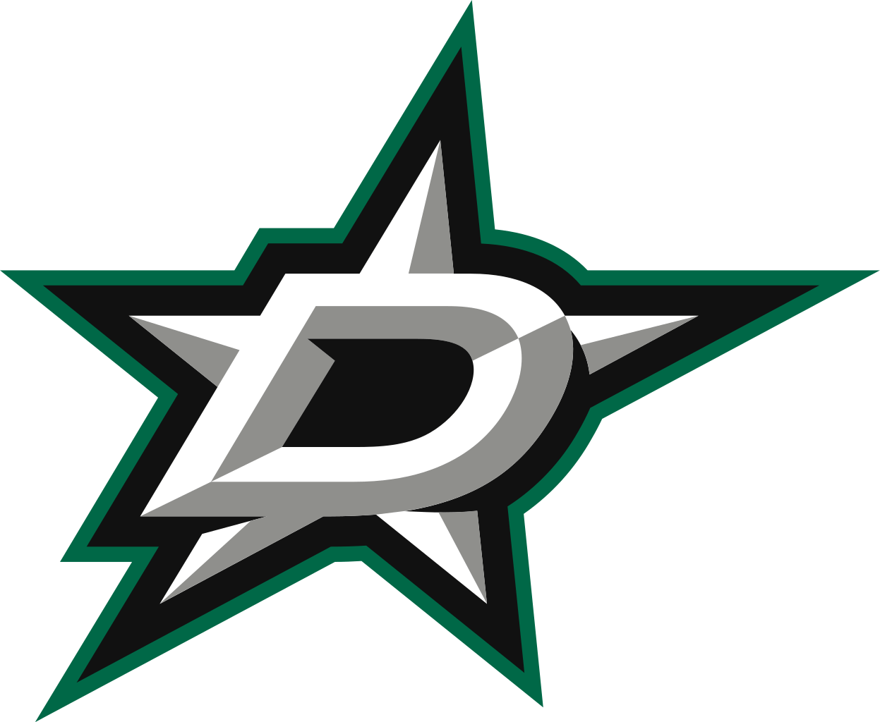 Dallas Stars Logo (1247x1024)