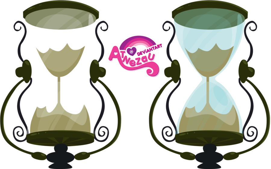 More Like Discord Glass Art By Lcpsycho - Mlp Hourglass Cutie Mark (900x561)
