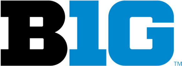 Big Ten Football Clipart - Big Ten Logo Png (580x318)