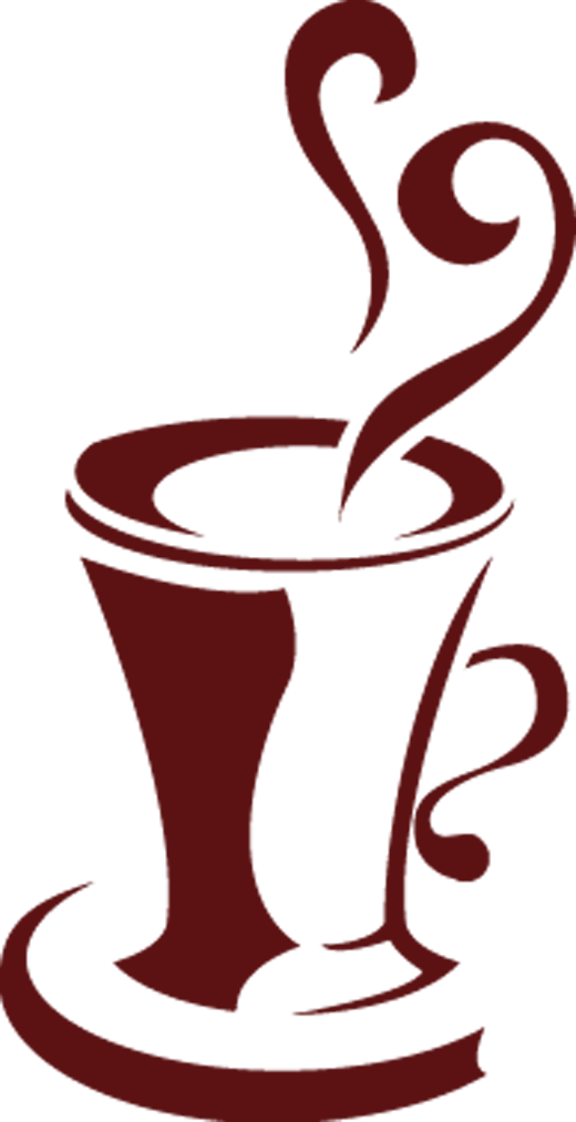 Taza De Cafe Png - Silueta De Cafe Png (520x1013)