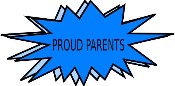 Proud Parent Football Clipart - Clip Art (600x296)