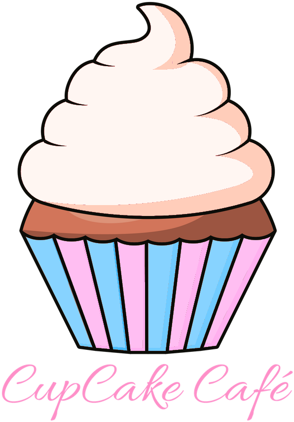Cupcake Café Logo - Vector Graphics (1000x1000)