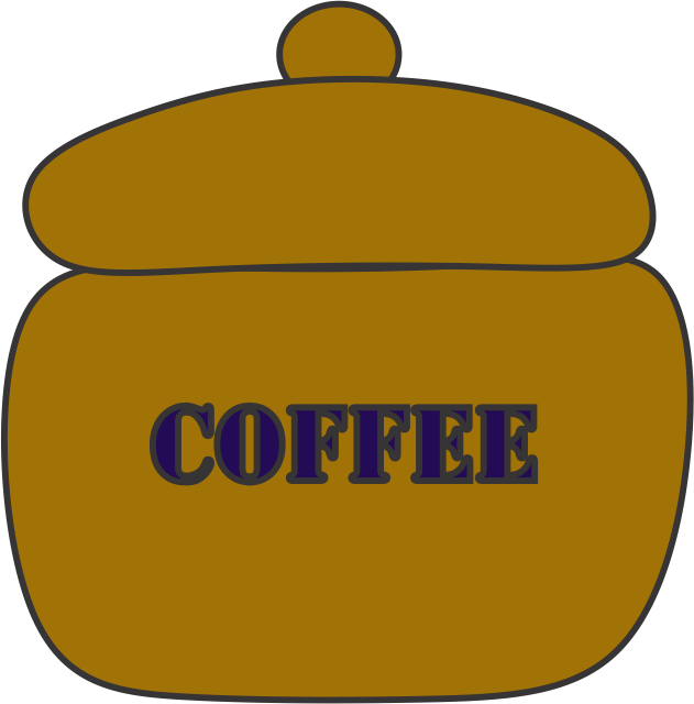 Coffee Jar Clipart 1 Coffee Jar Clipart 2 - Coffee Jar Clipart 1 Coffee Jar Clipart 2 (631x640)