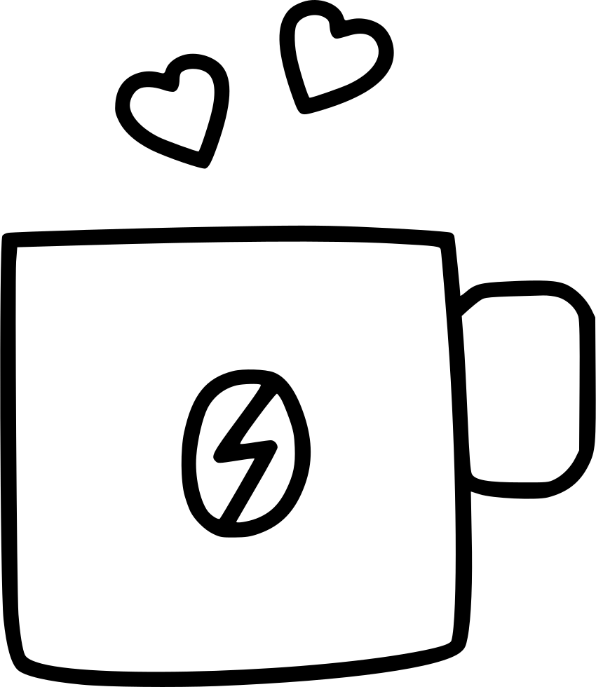 Coffee Cup Day Heart Comments - Coffee Cup (850x980)
