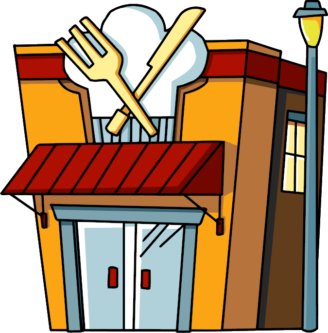 Image - Cartoon Pictures Of Restaurants (675x684)
