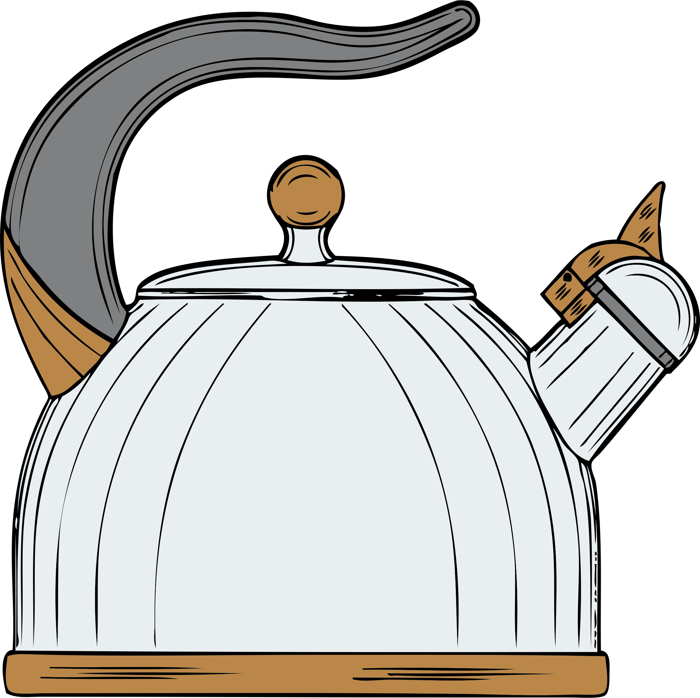 Png - Teapot Clip Art (2400x2392)