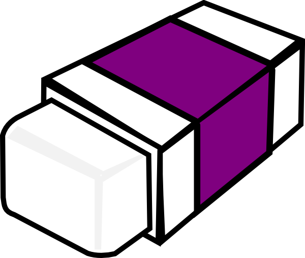 Eraser - Clip - Art - Eraser Clipart Png (600x507)