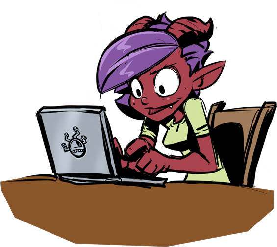 Am At The Common Ground Coffee Co In Fort Scott, Kansas, - Cartoon (960x685)