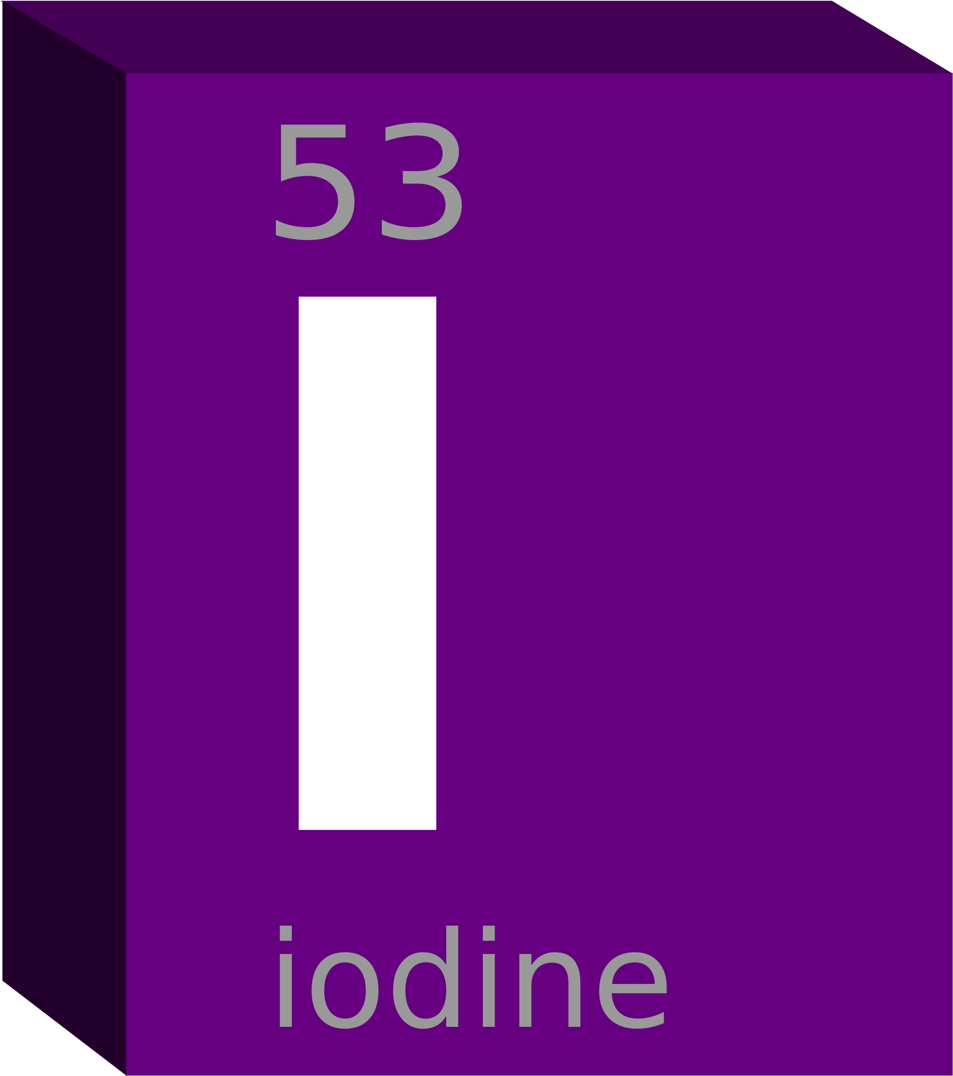 Big Image - Iodine Periodic Table Png (2400x2400)