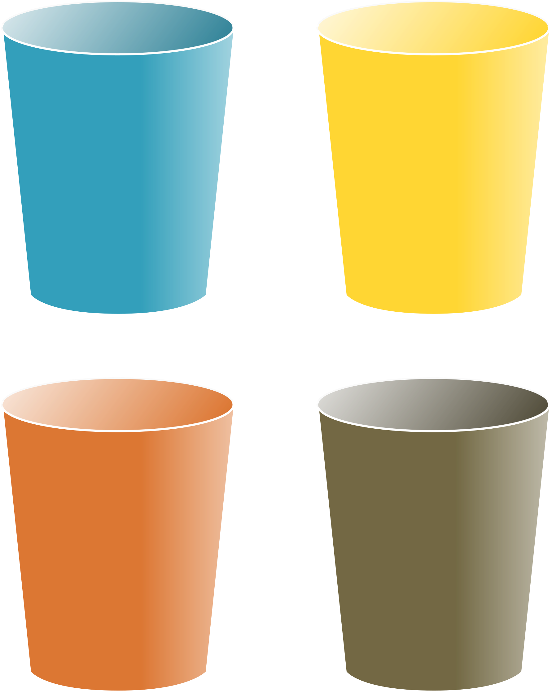 Cups Clipart - Cups Clipart (1909x2400)