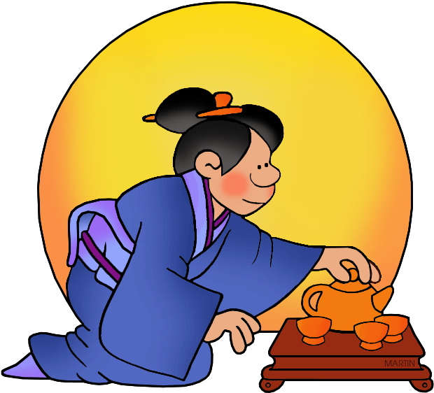 Japanese Tea Ceremony - Japanese Tea Ceremony Clipart (648x596)