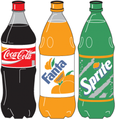 Coca Cola Bottle Clipart - Soft Drinks Clipart (518x518)