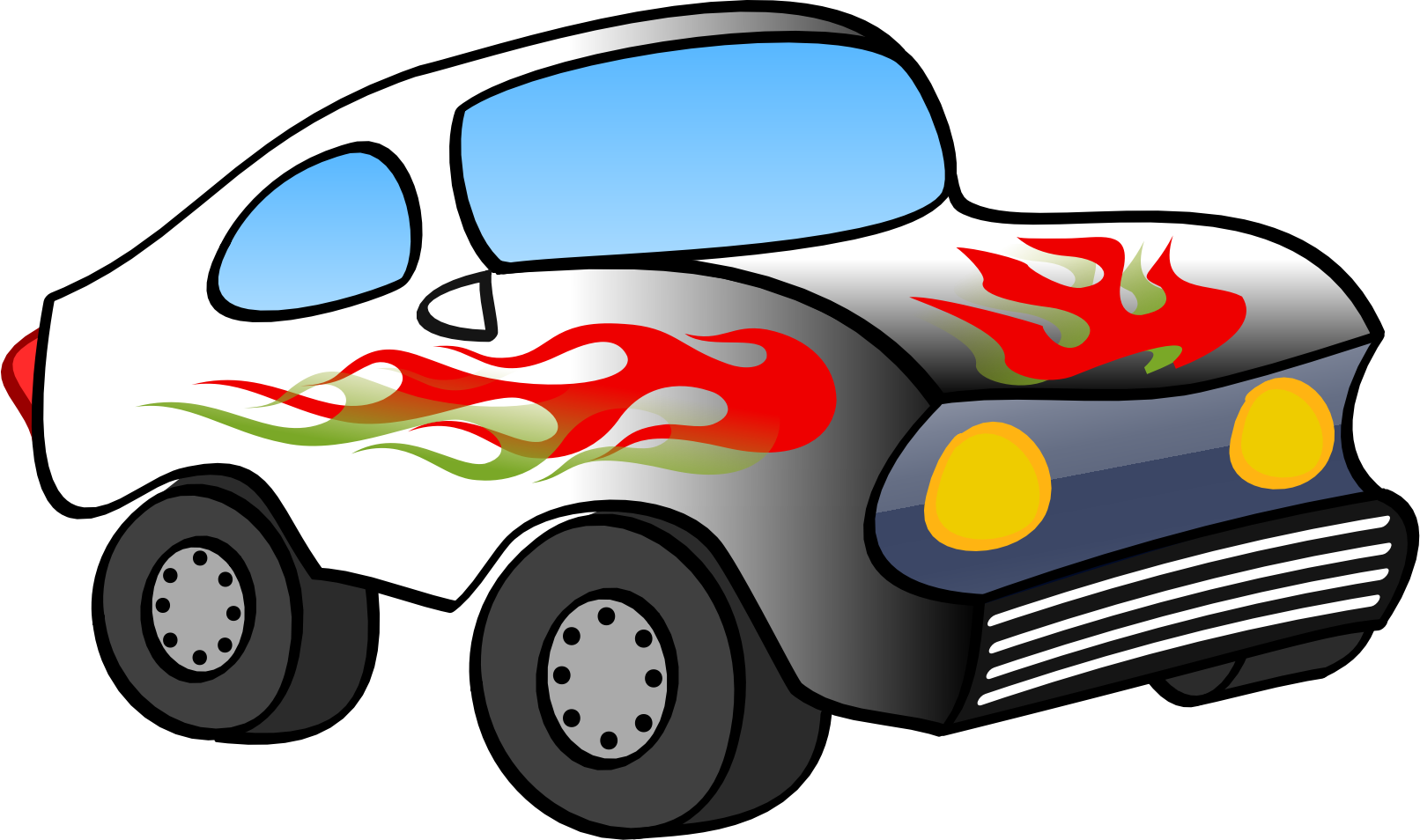 Race Car, Funny, Vehicle, Automobile, Racing Car, Fast, - Cartoon Hot  Wheels Cars - (1612x954) Png Clipart Download