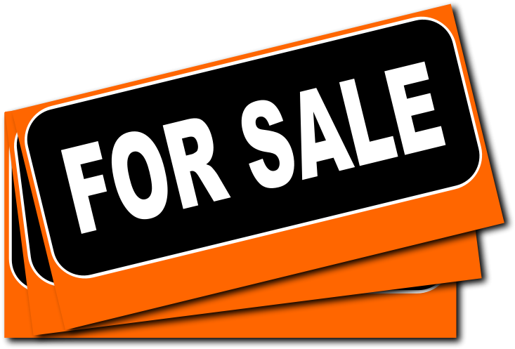 Sold Sign Clip Art We Sign The Papers - Sale Clip Art (800x666)