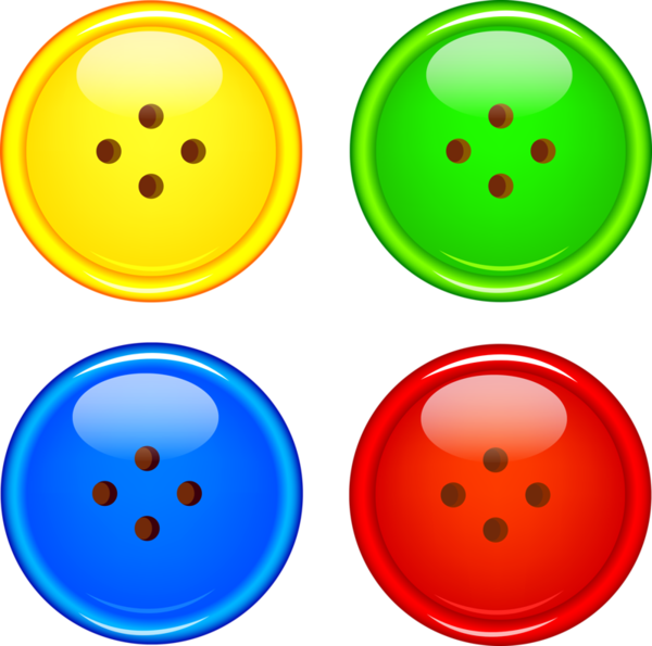 Düğmelerclip Art - Clip Art (600x595)