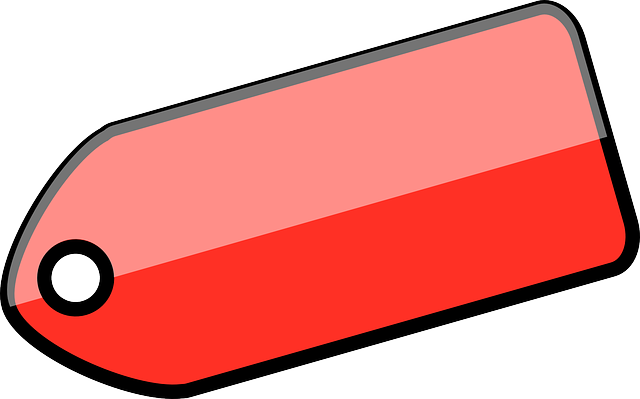 Red Sale, Label, Red - Etiqueta De Precio Vector Png (640x399)