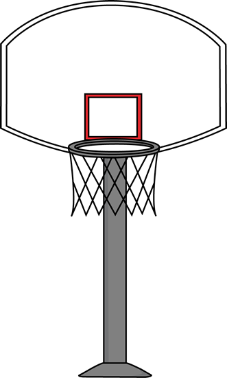 Clip Art Basketball Hoop - Basketball Hoop Clipart (331x550)