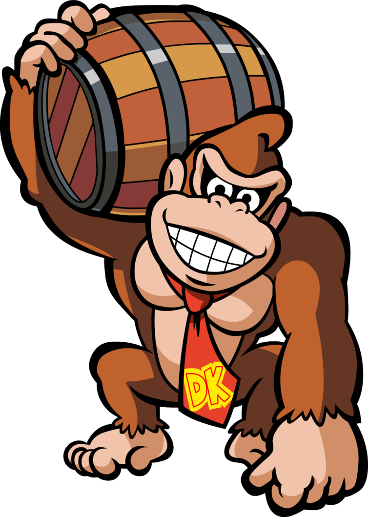 Donkey Kong Vector By Mythogamer On Deviantart - Mario Vs Donkey Kong (754x1059)