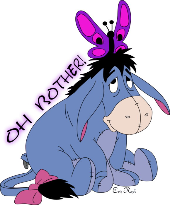 Eeyore - Winnie The Pooh Eeyore Png (580x700)