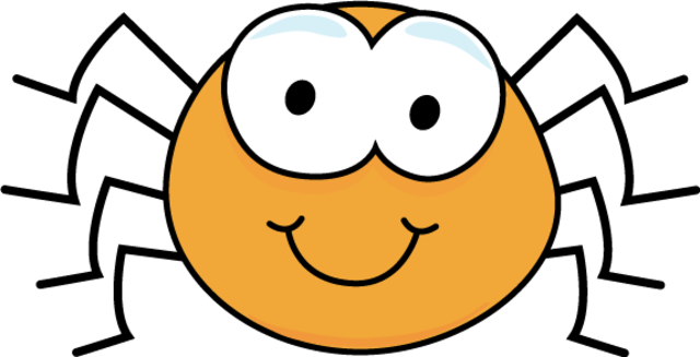 Spider Clip Art - Free Clipart Spider (640x327)