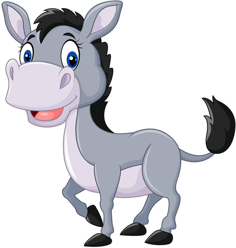 Donkey Clip Art - Donkey Clip Art (761x800)