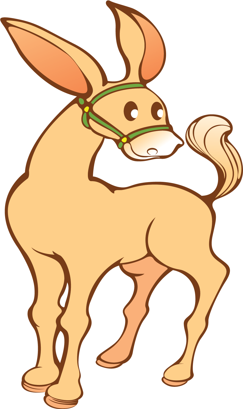 Horse Donkey Mule Cartoon Clip Art - Horse Donkey Mule Cartoon Clip Art (1108x1699)