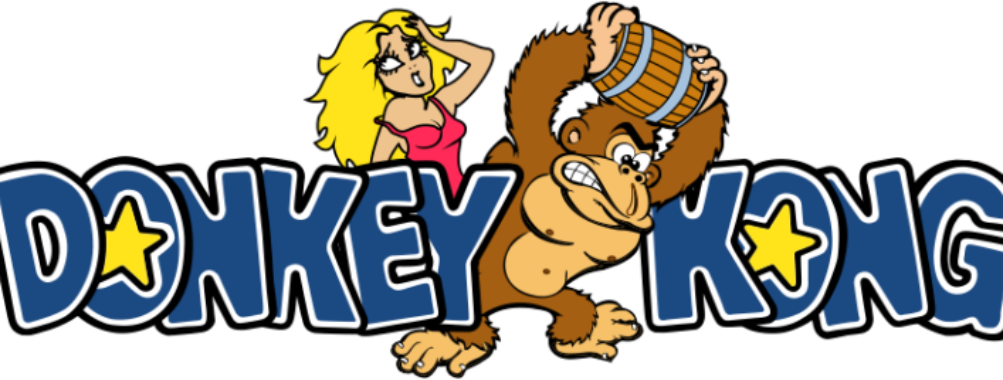 Top 3 Games Featuring Donkey Kong - Donkey Kong Arcade Art (1003x380)