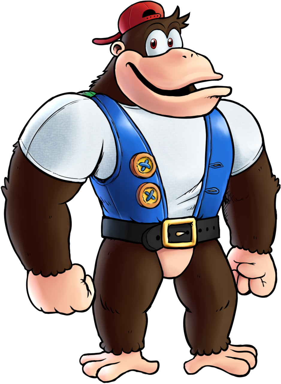 Chunky Kong By Lazersofa Chunky Kong By Lazersofa - Chunky Kong Fan Art (1024x1396)