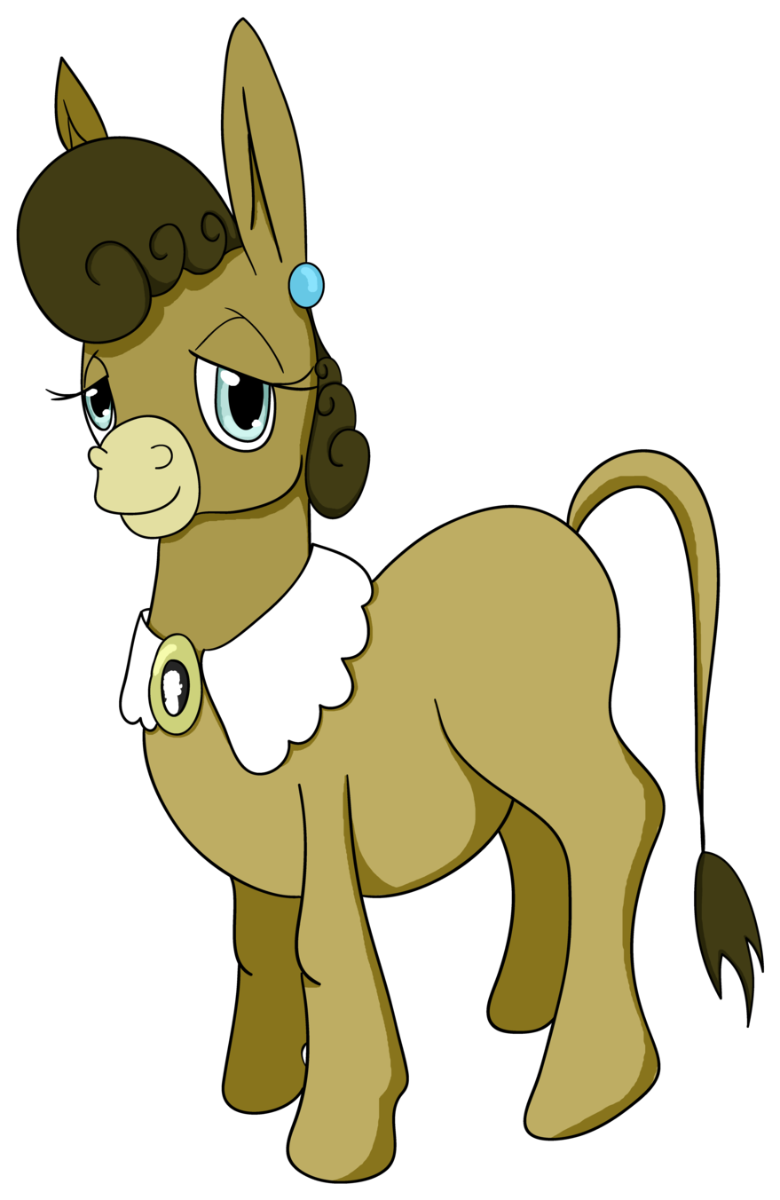 Matilda The Donkey By Robynneski Matilda The Donkey - Matilda Mlp (900x1367)